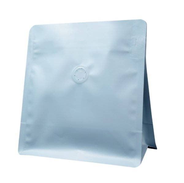 Grayish Blue Coffee Pouch (Easy Zip)