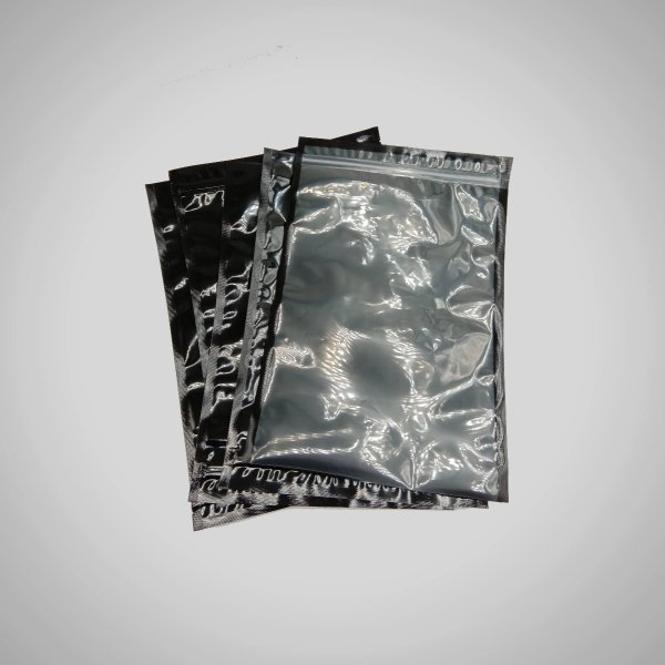 Black Zip Lock Flat (Vacuum Bag)