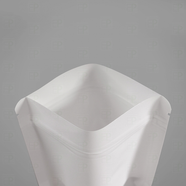 White Stand Up Pouch 