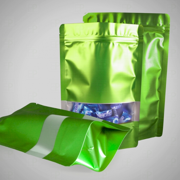 Green Stand Up Pouch 