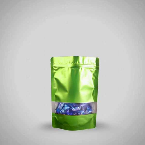 Green Stand Up Pouch 
